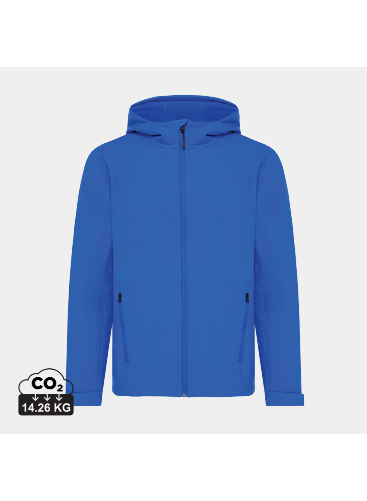 Veste homme soft shell en polyester recyclé IQONIQ Makalu