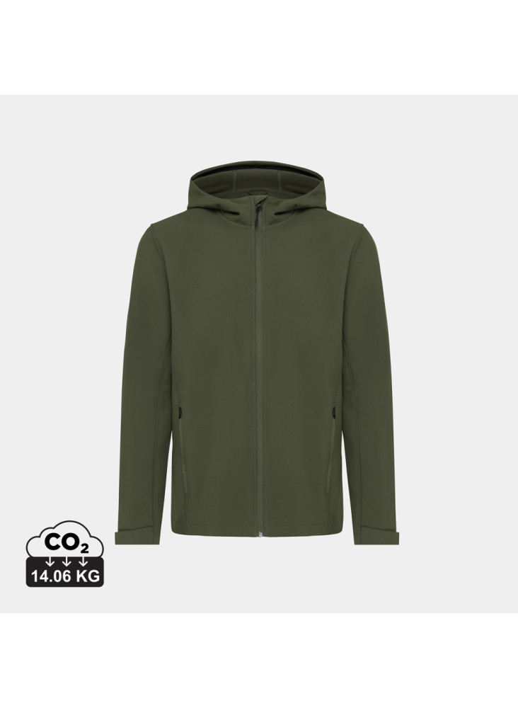 Veste homme soft shell en polyester recyclé IQONIQ Makalu