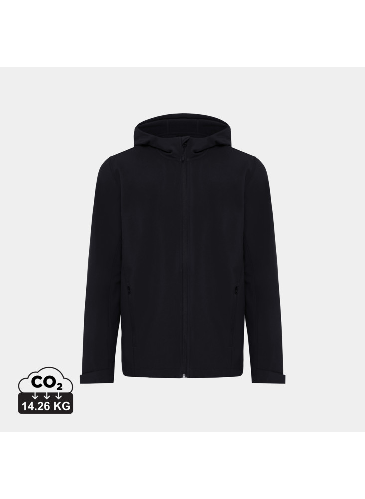 Veste homme soft shell en polyester recyclé IQONIQ Makalu