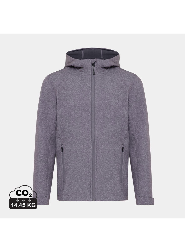 Veste homme soft shell en polyester recyclé IQONIQ Makalu