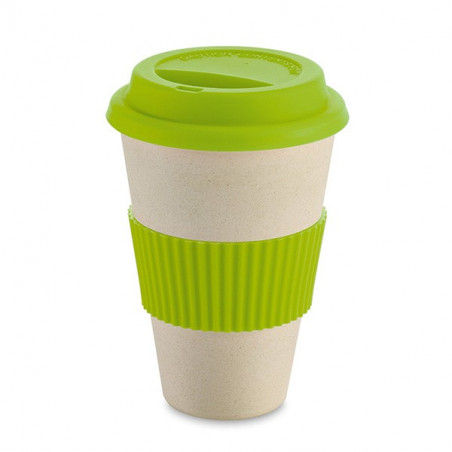 Verre gobelet fibre de bambou personnalisé