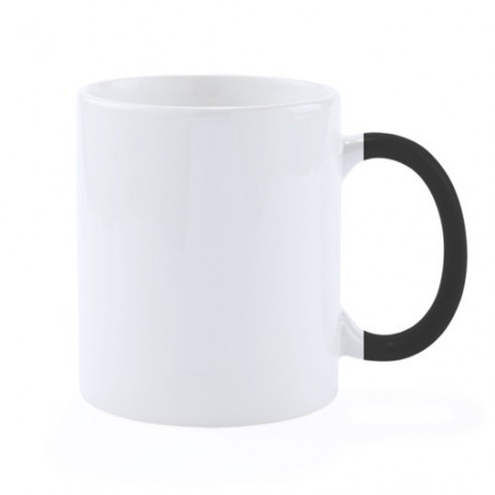 Mug céramique avec manche de couleur 400ml Personnalisable