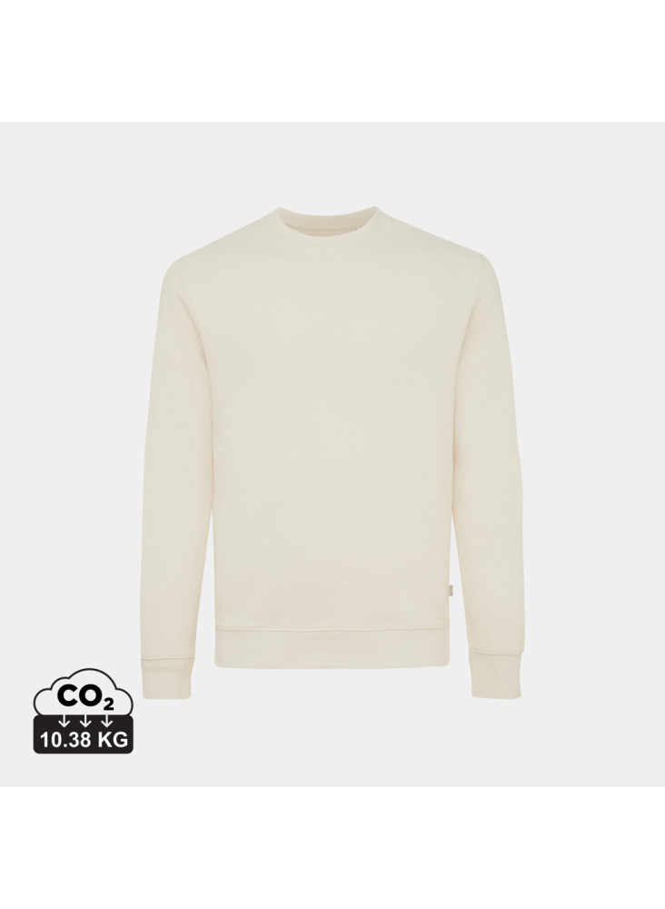 Pull à col rond en coton recyclé non teinté IQONIQ Denali