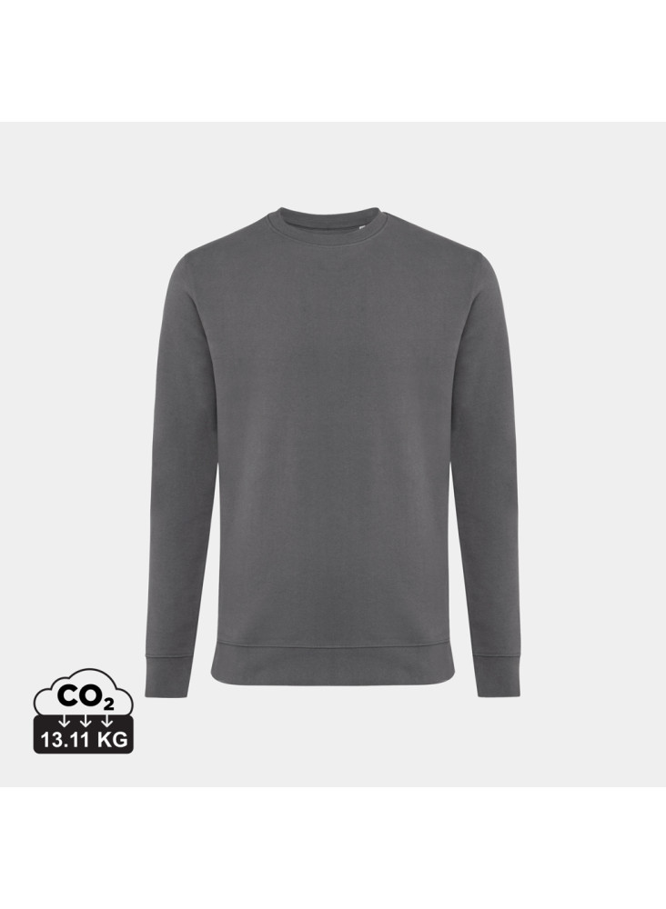 Sweater à col rond en coton recyclé IQONIQ Zion