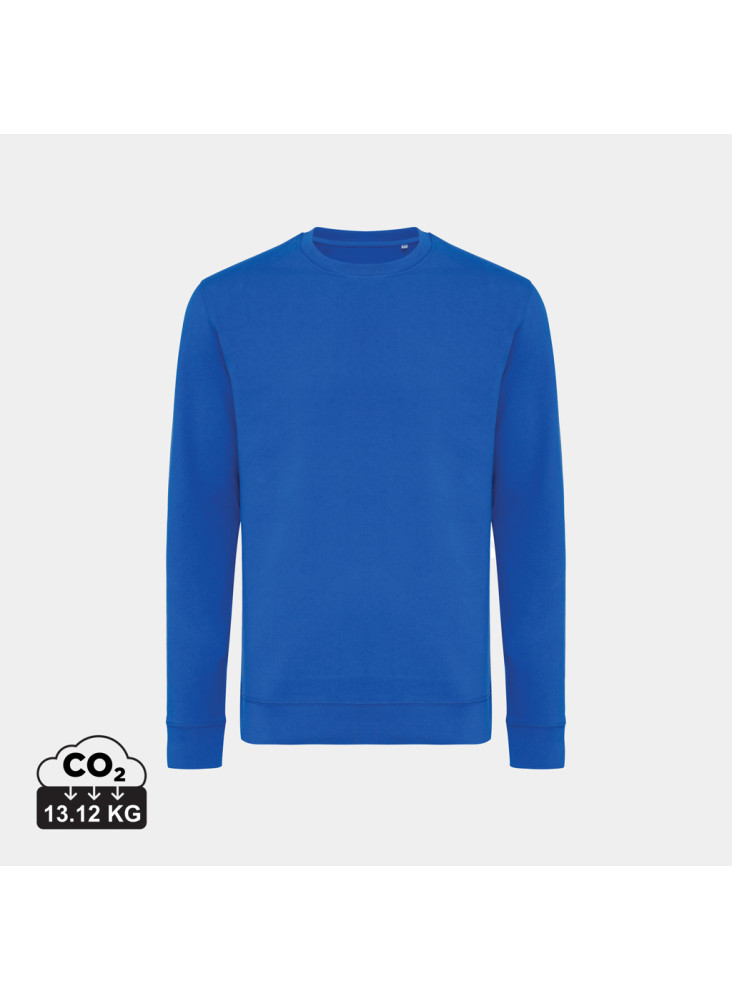 Sweater à col rond en coton recyclé IQONIQ Zion