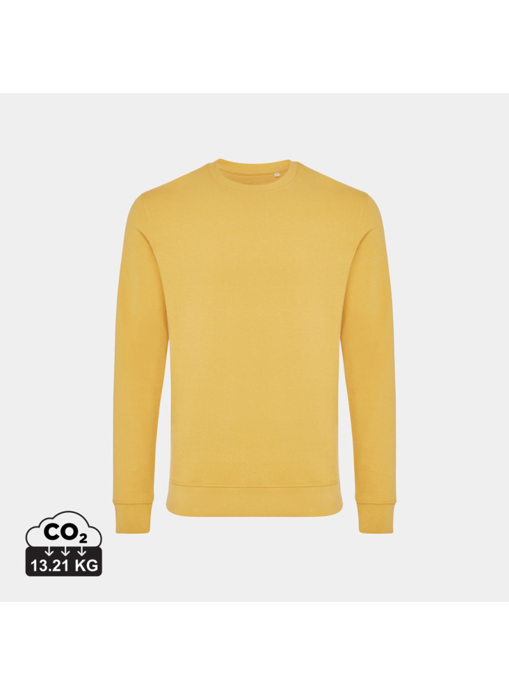 Sweater à col rond en coton recyclé IQONIQ Zion