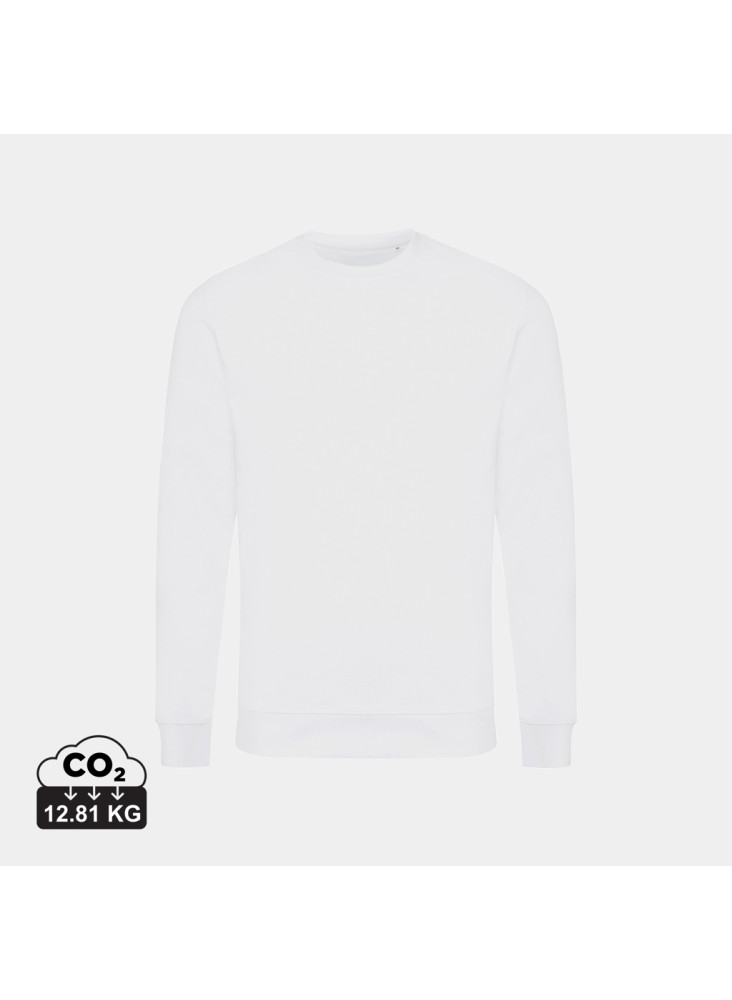 Sweater à col rond en coton recyclé IQONIQ Zion