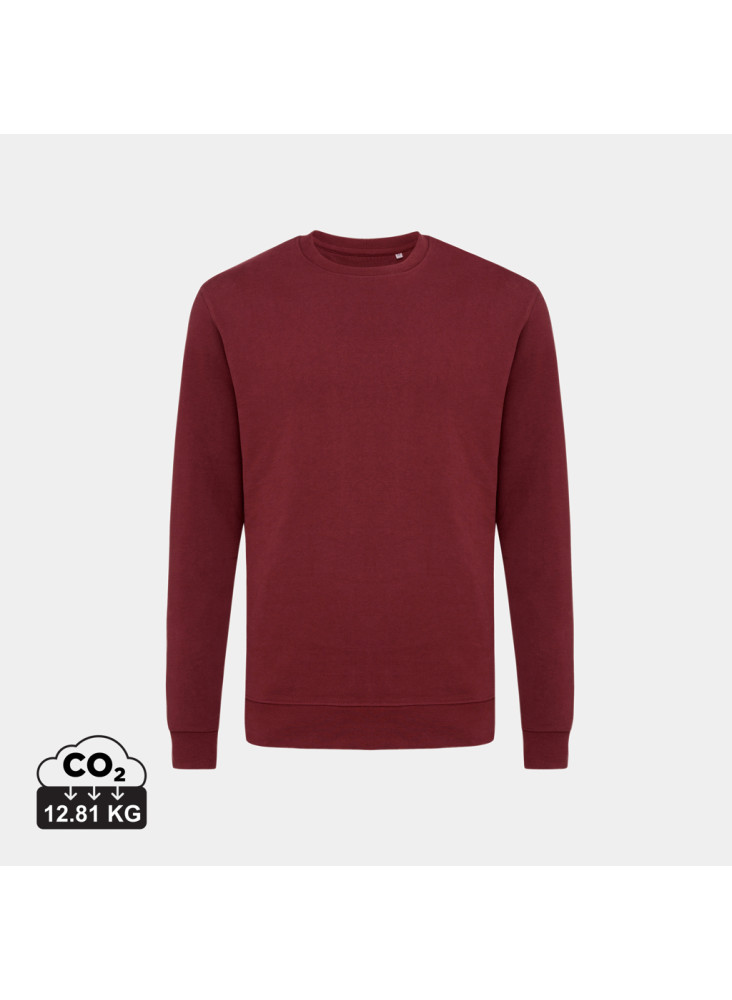 Sweater à col rond en coton recyclé IQONIQ Zion