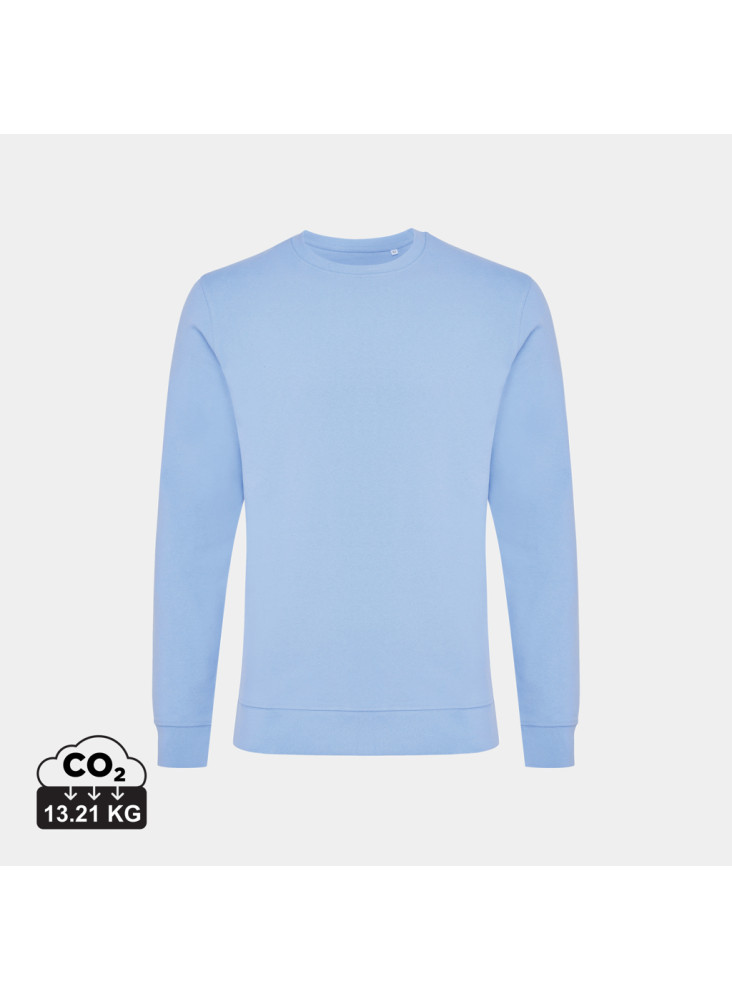 Sweater à col rond en coton recyclé IQONIQ Zion