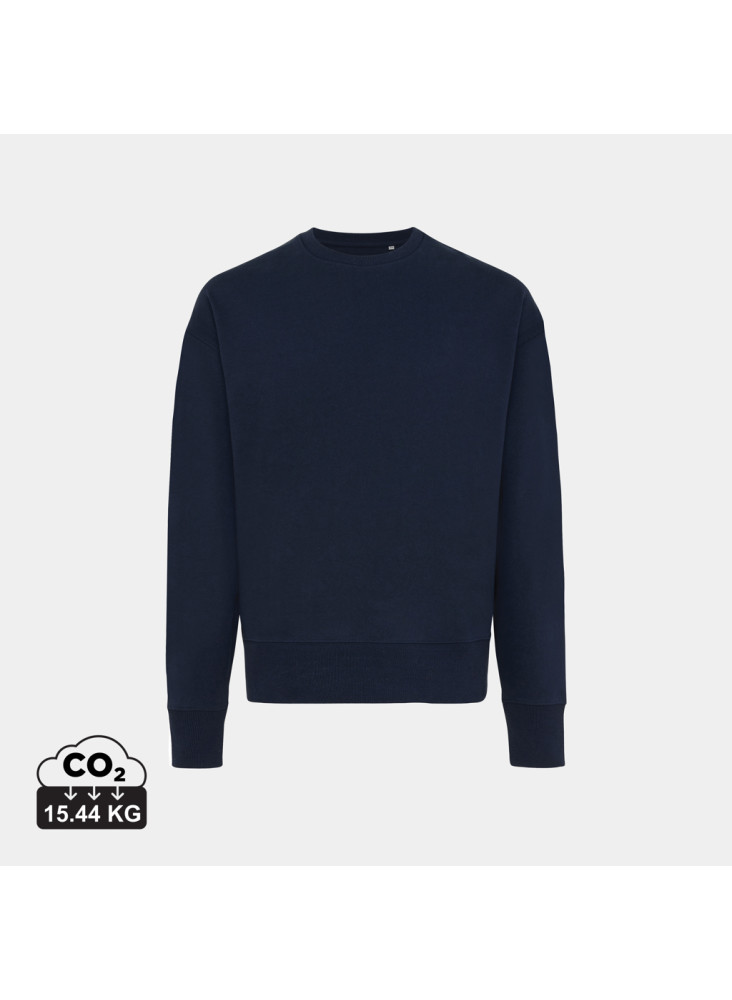 Sweater à col rond en coton recyclé IQONIQ Kruger