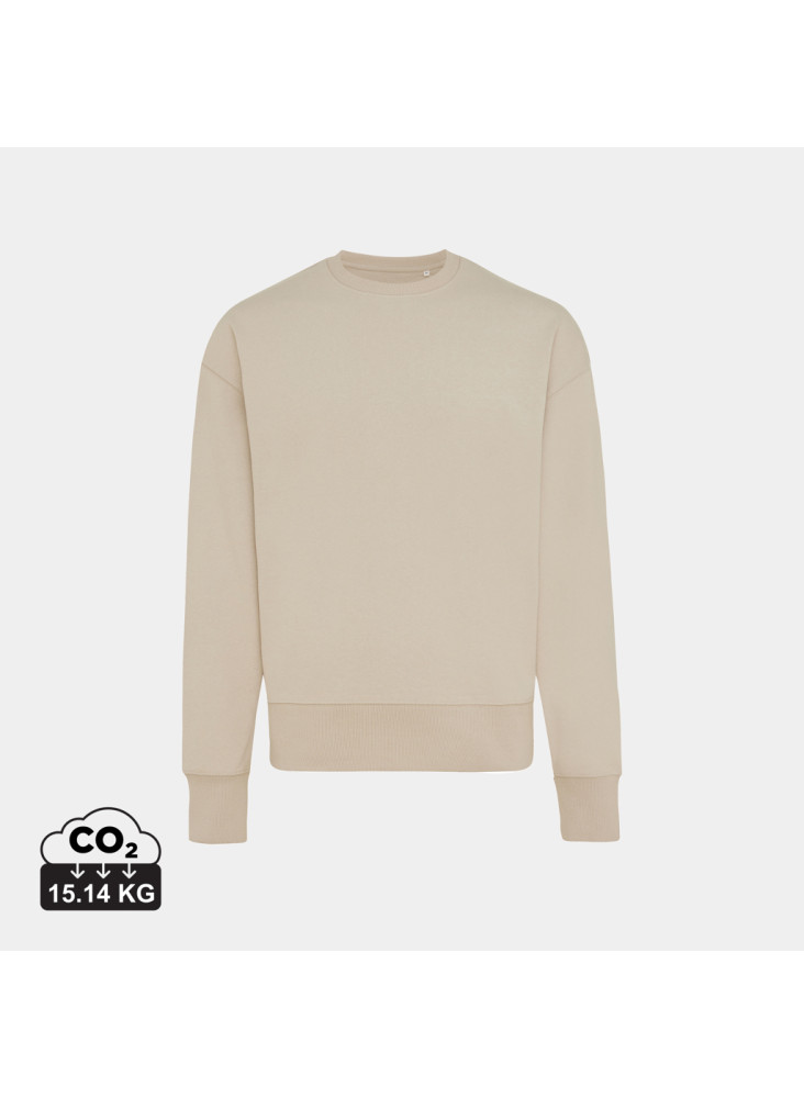 Sweater à col rond en coton recyclé IQONIQ Kruger