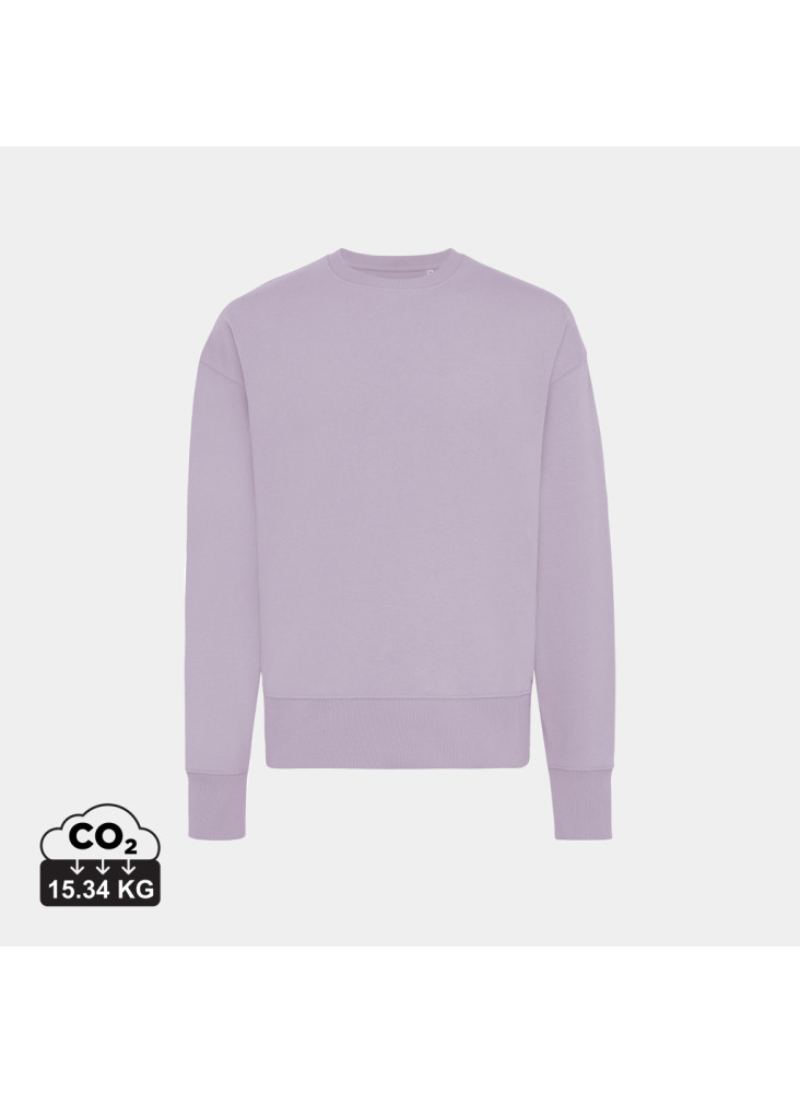 Sweater à col rond en coton recyclé IQONIQ Kruger
