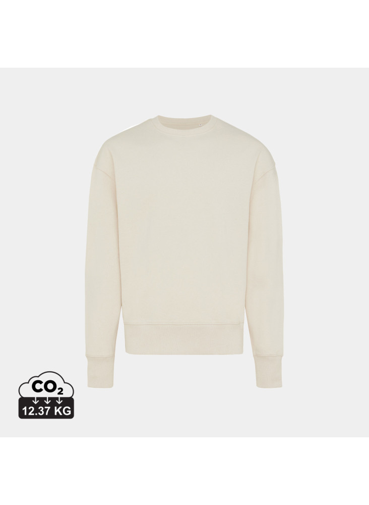 Sweater à col rond en coton recyclé IQONIQ Kruger