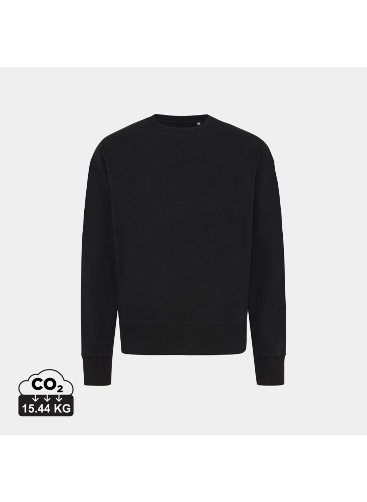 Sweater à col rond en coton recyclé IQONIQ Kruger