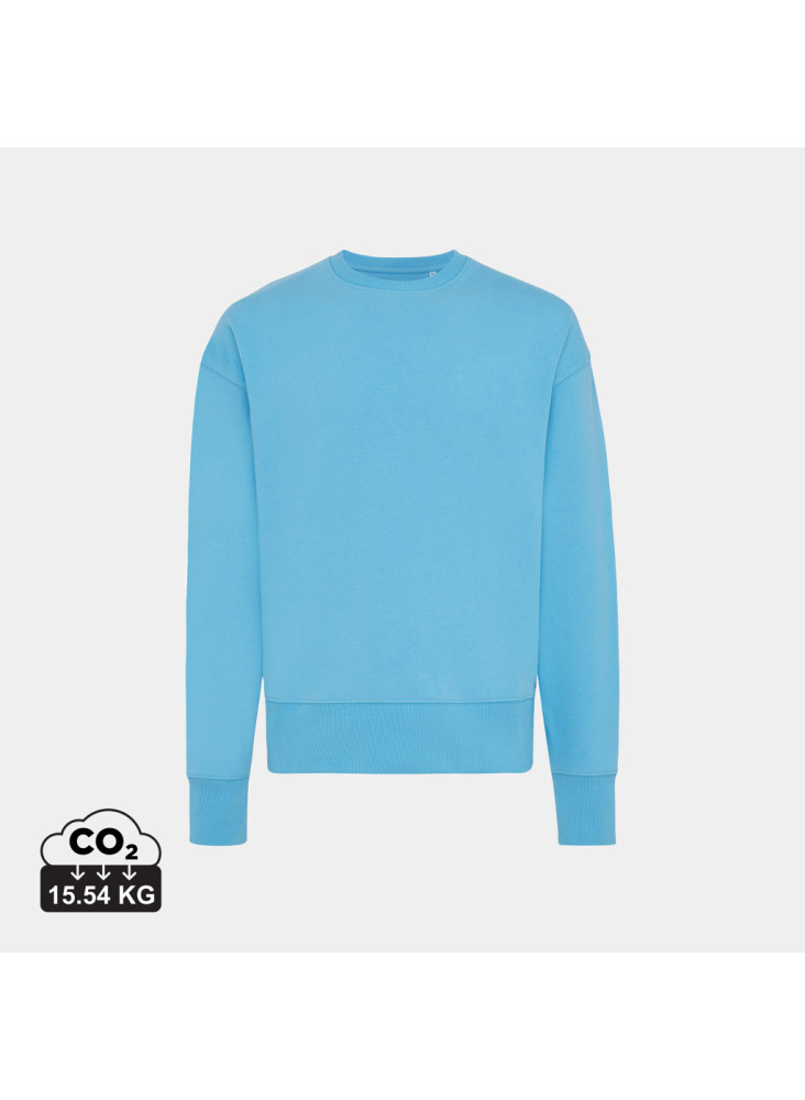 Sweater à col rond en coton recyclé IQONIQ Kruger