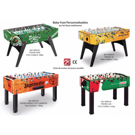 Babyfoot 100% personnalisable