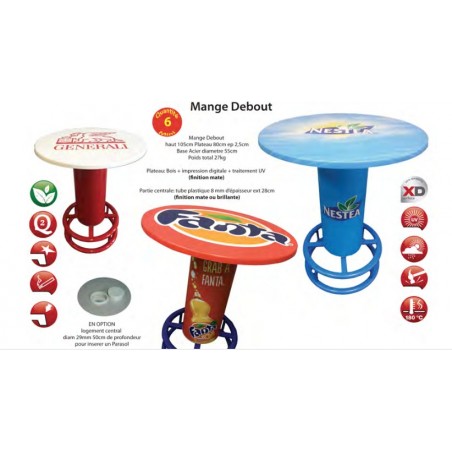 Mange-debout personnalisable