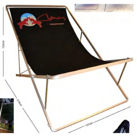 Transat géant personnalisable publicitaire