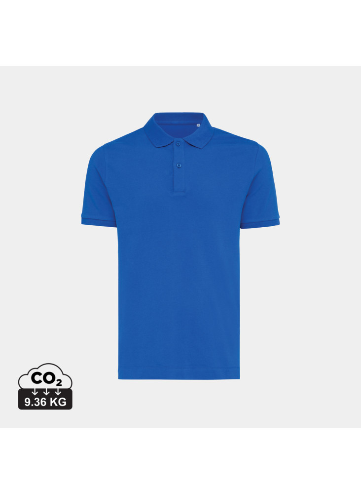 Polo en coton piqué et recyclé IQONIQ Yosemite