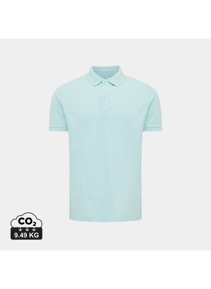 Polo en coton piqué et recyclé IQONIQ Yosemite