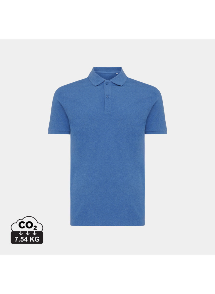 Polo en coton piqué et recyclé IQONIQ Yosemite