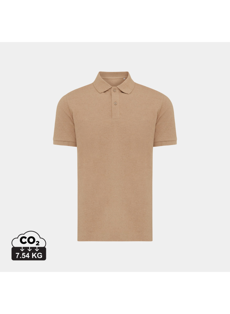Polo en coton piqué et recyclé IQONIQ Yosemite