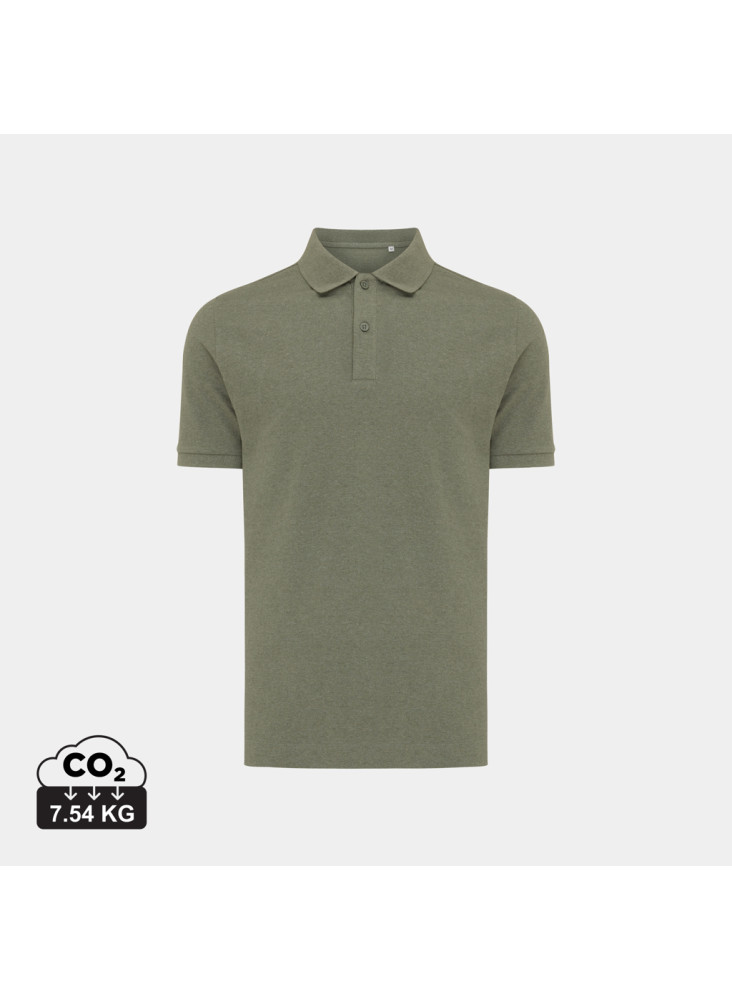 Polo en coton piqué et recyclé IQONIQ Yosemite