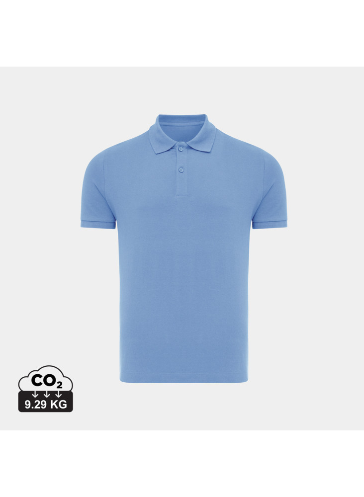Polo en coton piqué et recyclé IQONIQ Yosemite