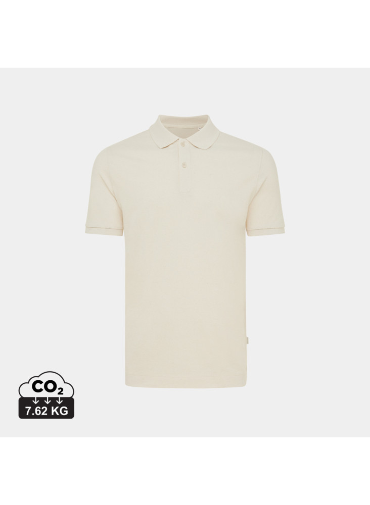 Polo en coton piqué et recyclé IQONIQ Yosemite