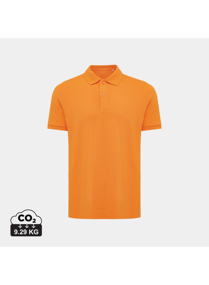 Polo en coton piqué et recyclé IQONIQ Yosemite