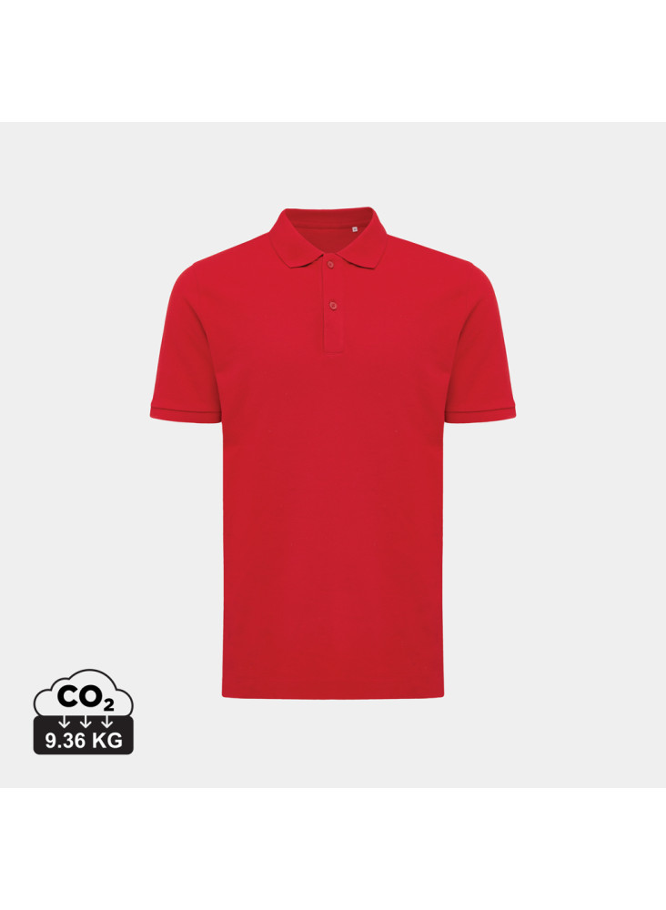 Polo en coton piqué et recyclé IQONIQ Yosemite