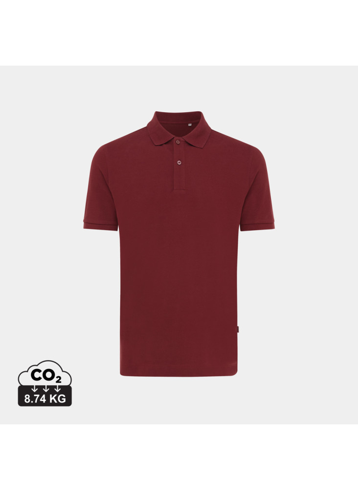 Polo en coton piqué et recyclé IQONIQ Yosemite