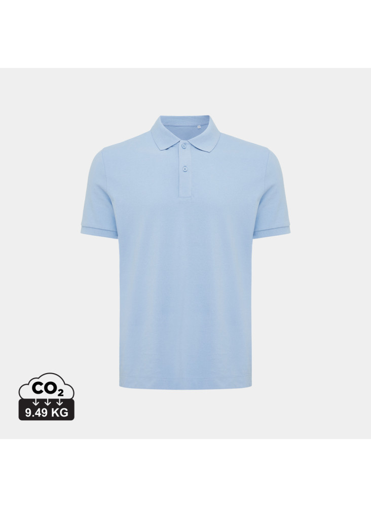 Polo en coton piqué et recyclé IQONIQ Yosemite