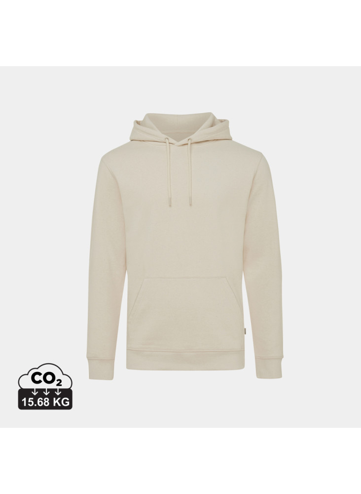 Sweat à capuche en coton recyclé et non teinté IQONIQ Torres
