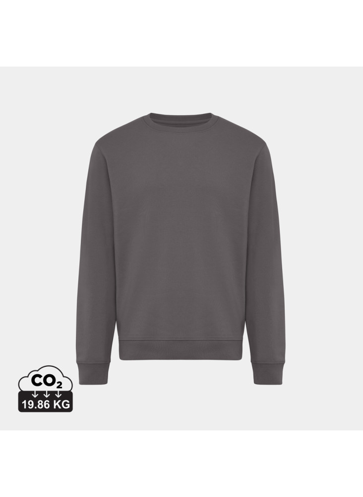 Sweater à col rond en coton recyclé IQONIQ Torla