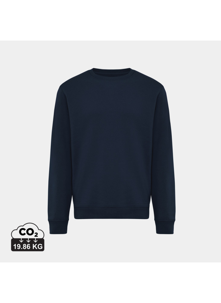 Sweater à col rond en coton recyclé IQONIQ Torla