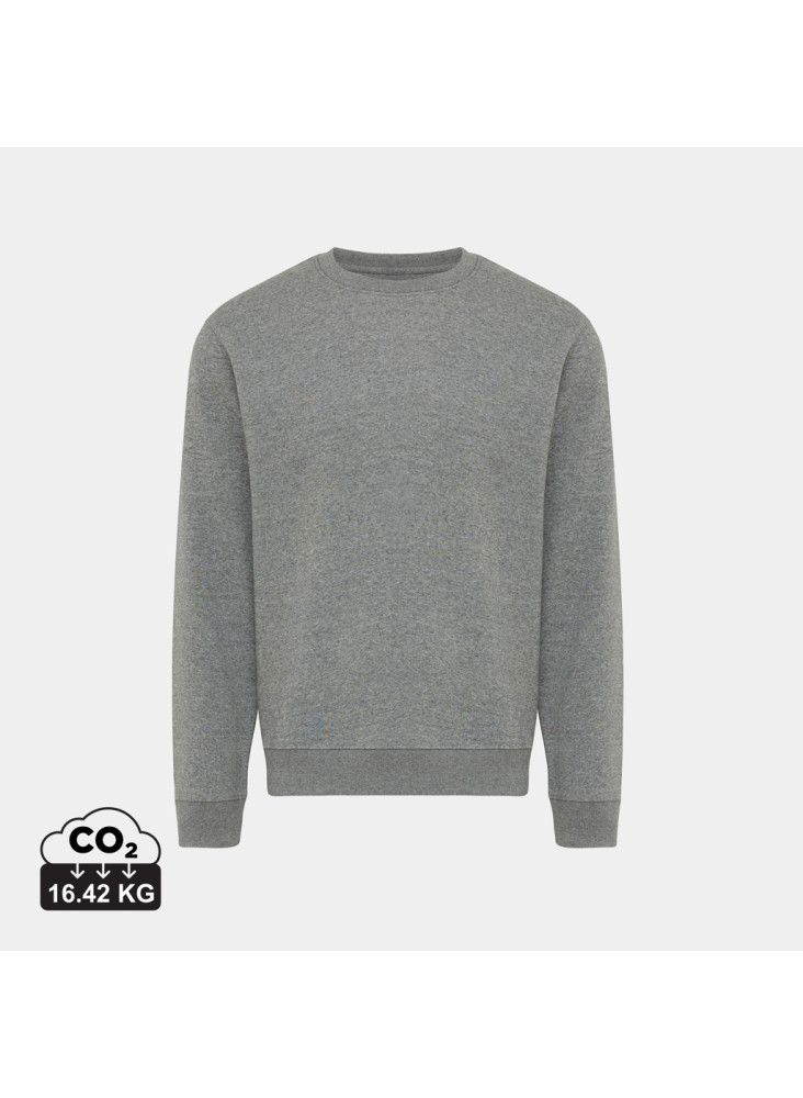 Sweater à col rond en coton recyclé IQONIQ Torla