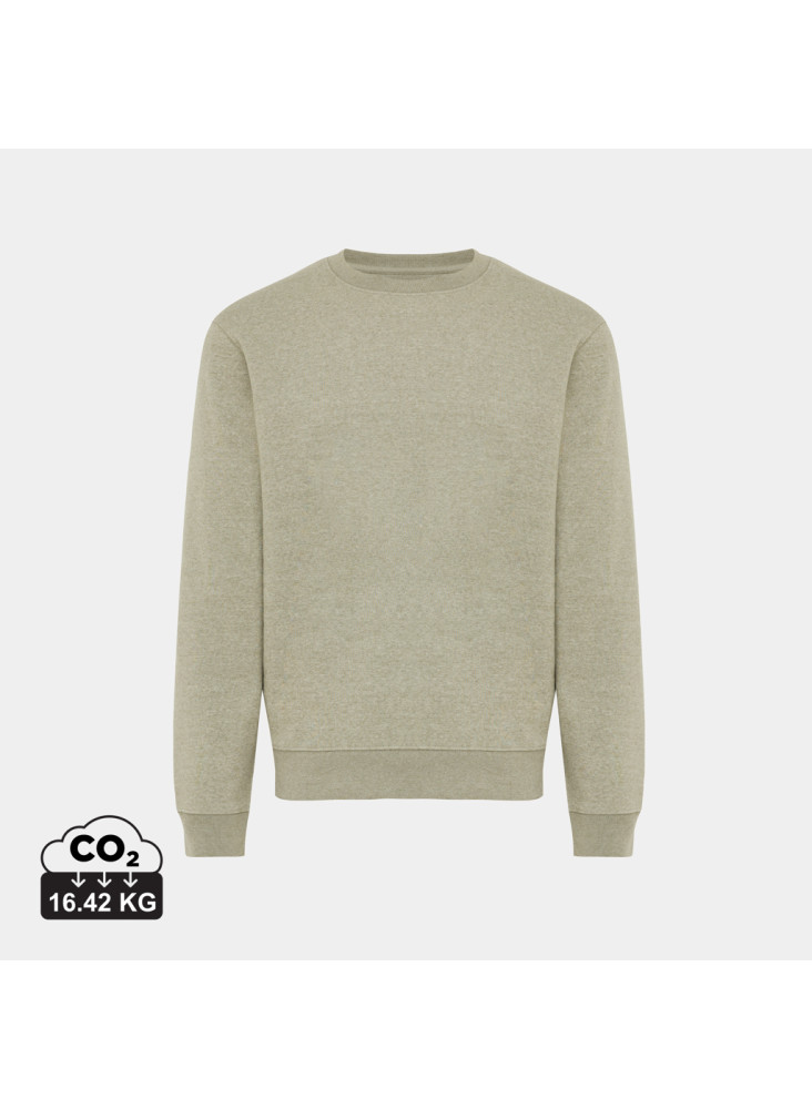 Sweater à col rond en coton recyclé IQONIQ Torla