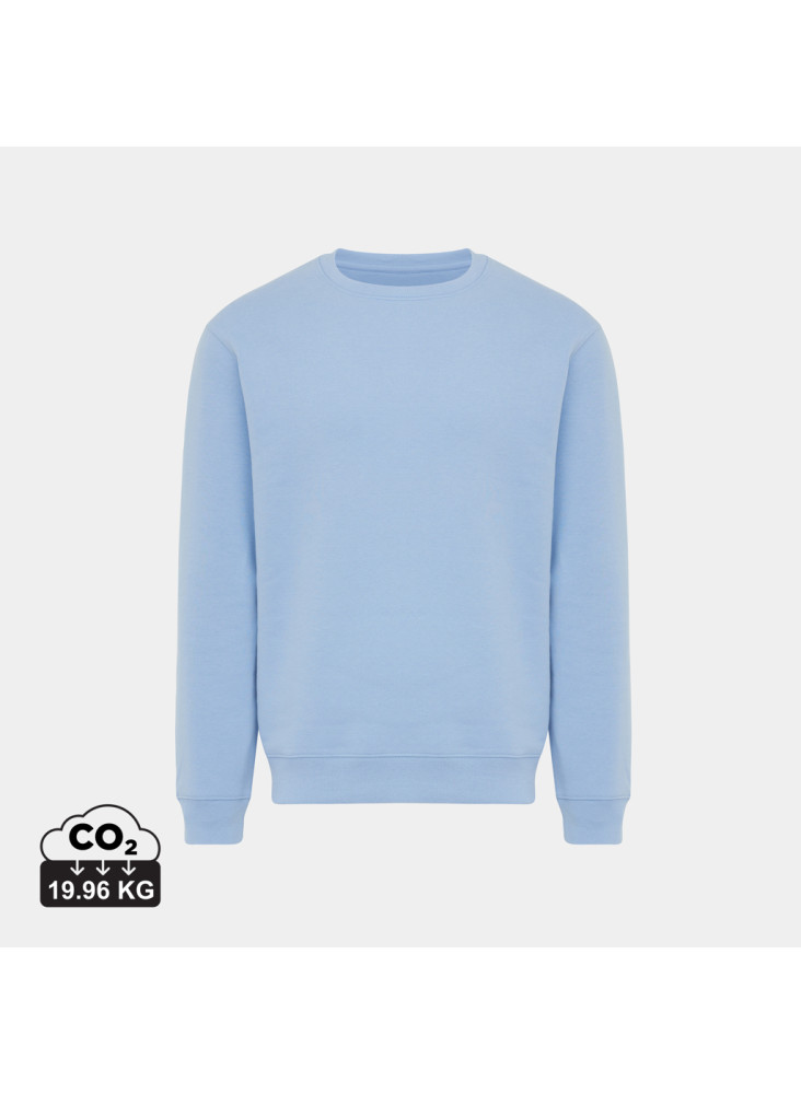 Sweater à col rond en coton recyclé IQONIQ Torla