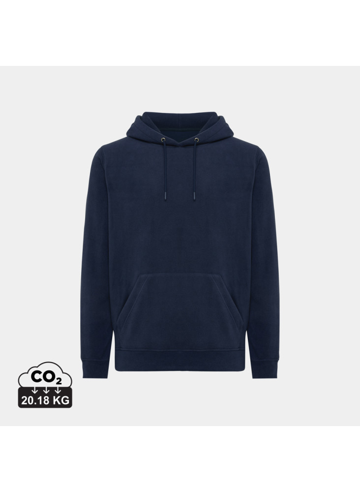Polaire à capuche en polyester recyclé IQONIQ Trivor