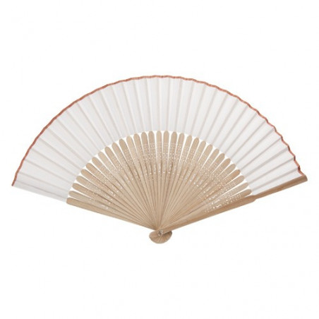 Eventail bambou publicitaire