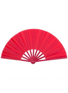 Eventail en plastique et tissu  - Accueil