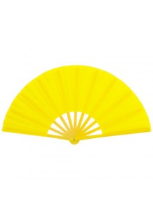 Eventail en plastique et tissu  - Accueil