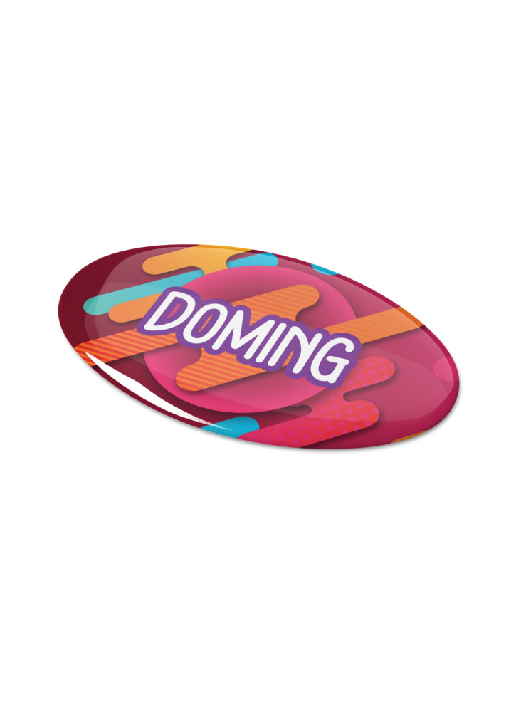 Doming Ovale 40x20 mm