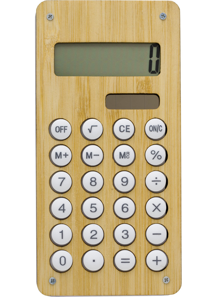 Calculatrice Thomas | Bambou | Solaire