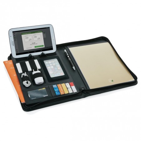 Conférencier technique à fermeture éclair Essential, noir