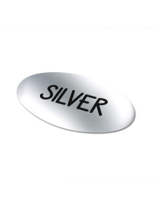 Vinyl Sticker Ovale 40x20mm
