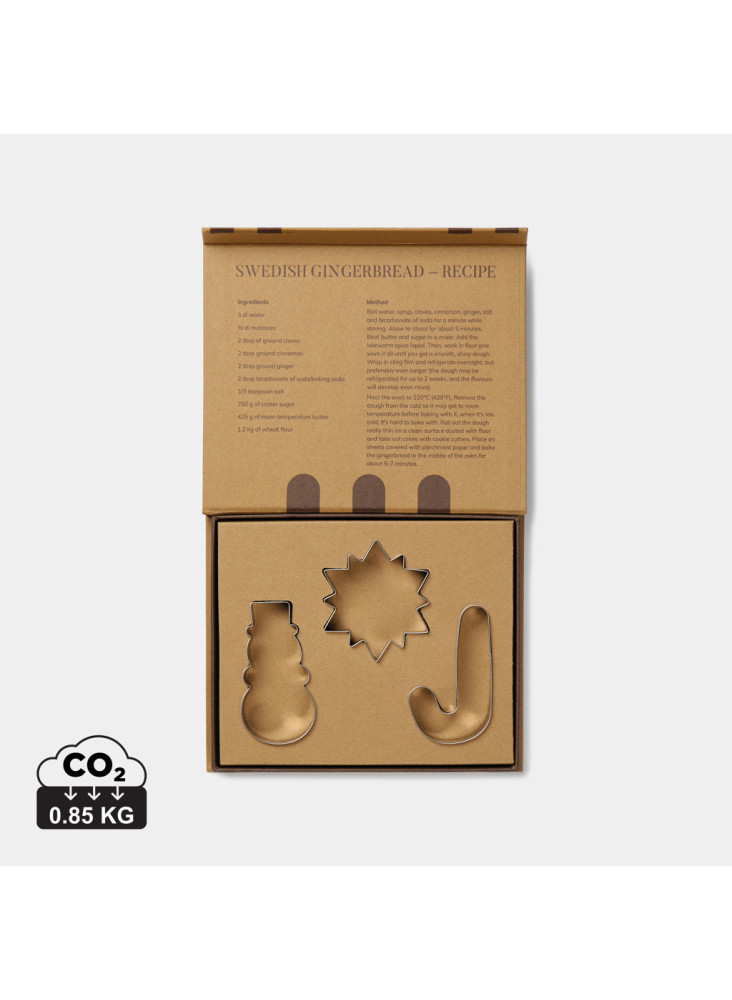 VINGA Set de 3 emporte-pieces Classic