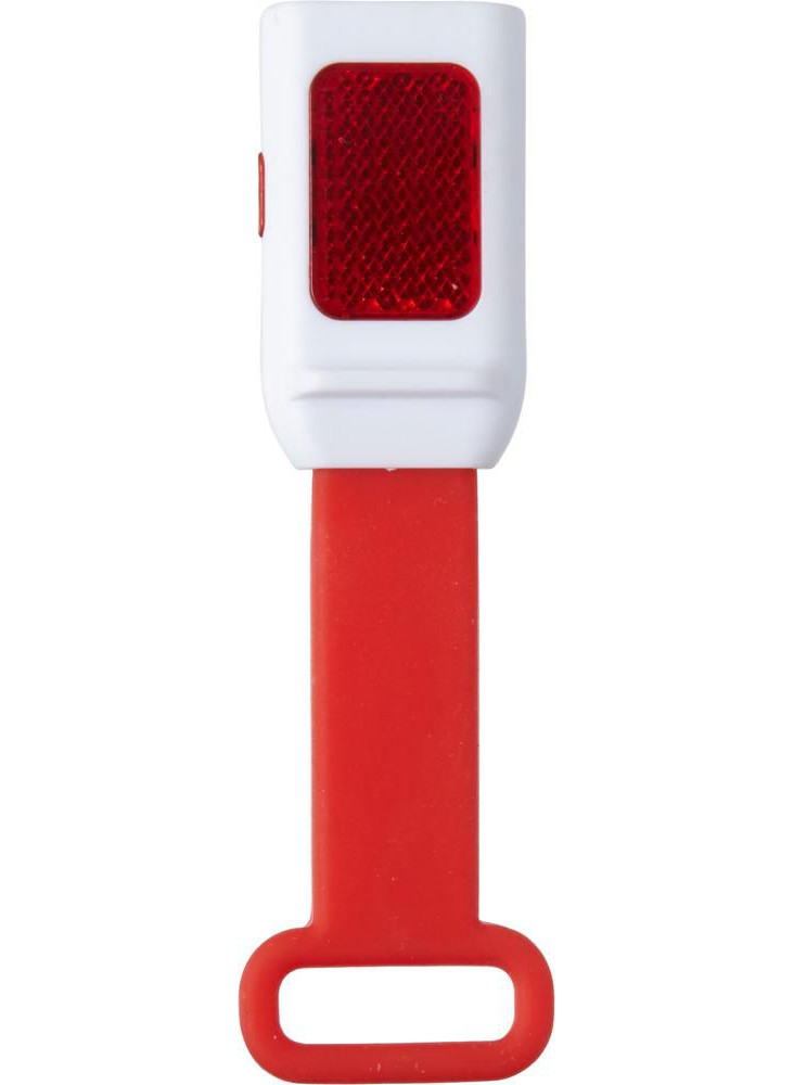 Lumière vélo Duncan | Plastique | 3+1 LED | Sangle silicone