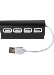 Hub USB Leo | Aluminium | 4...